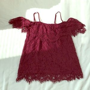 Off the shoulder blouse